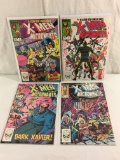 Lot of 4 Pcs Collector Vintage Marvel X-Men and The Micronauts Comic Books No.1.2.3.4.
