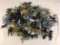 Collector Marx Toys Assorted Black, Blue, Gold & Silver Medieval Knights Action Posed Plastic Model