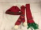 Collector Teddy Assorted Christmas Hat & Scarves