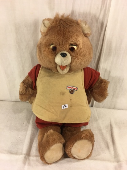 Collector Vintage 1985 Alchemy II World's of Wonder Teddy Ruxpin Animated Talking Teddy Bear 19" tal