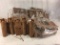 Lot of 5 Pieces Collector Loose Plastic Marx Miniatures Castle Loose - See Pictures