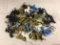 Lot of 50 Pcs Collector Loose Marx Miniatures Horse Assorted Colors  - See Pictures