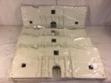 Lot of 4 Pieces Collector Marx Sealed Plastic  White Castle Size each: 21 by 8