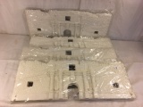 Lot of 4 Pieces Collector Marx Sealed Plastic  White Castle Size each: 21 by 8