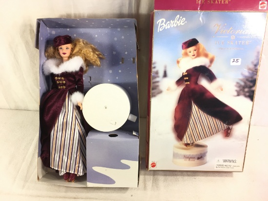 Collector Victorian Ice Skater Barbie Doll Loose in Box