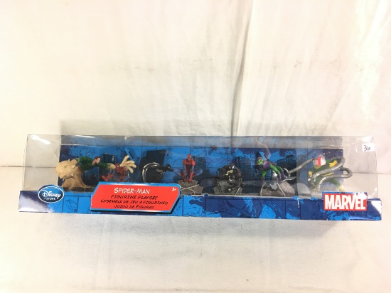 NIB Collector Disney Marvel Spider-Man Figurine Playset