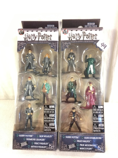 Lot of 2 pcs Collector Jada Toys Nano Metalfigs Harry Potter Action Figures