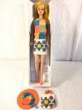 Collector Vintage 1966 Golden Blonde Color Magic Barbie Doll in 