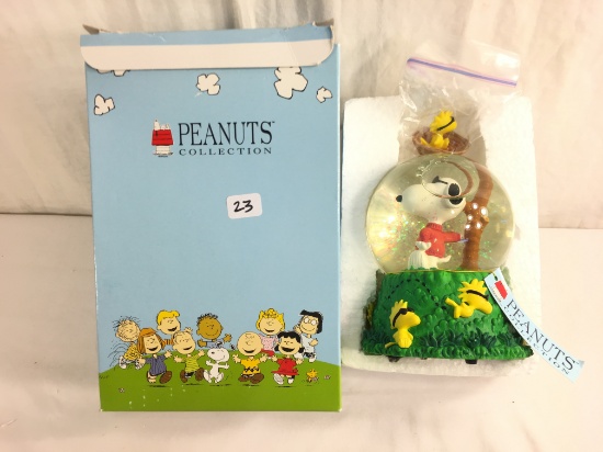 Collector Peanurs Collection Water Globe Joe Cool Box Size: 8"Tall Box