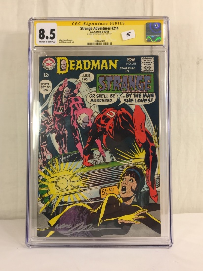 Collector CGC Graded 8.5 Signature Series Strange Adventures #214 D.C. Comics 9-10/68 Comic