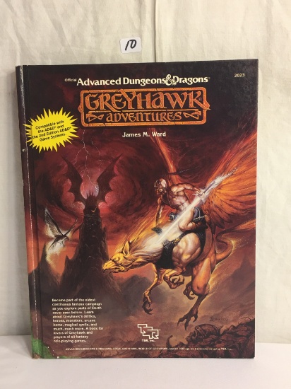 Collector Advanced Dungeons & Dragons 2023 Greyhawk Adventures Hard Cover Book