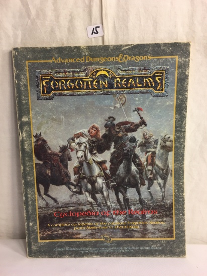 Collector Advanced Dungeons & Dragons Forgotten Realms Cyclopedia Of The Realms Book