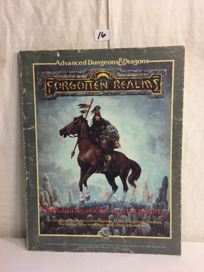 Collector Advanced Dungeons & Dragons Forgotten Realms DM's Soucebook Of The Realms