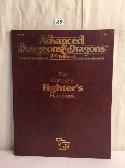 Collector Advanced Dungeons & Dragons 2nd Edt. 2110 The Complete Fighter's Handbook