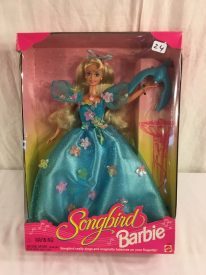 NIB Collector Barbie Mattel Doll Songbird 14320 Bo9x Size:12.7/8"Tall Box