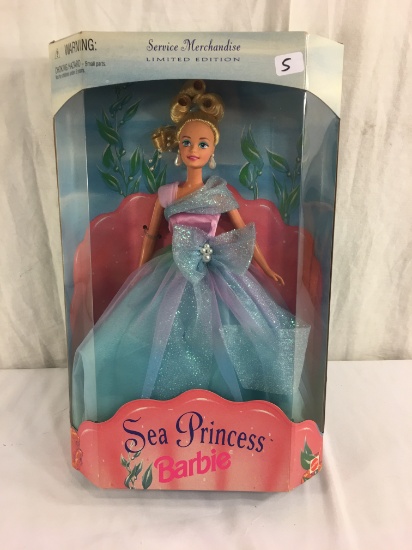 NIB Collector Barbie Mattel Doll Sea Princess Limited Edition Box Size: 13.5"Tall Box