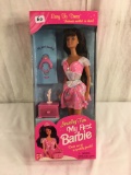 NIB Collector Barbie Mattel 16007 Easy To Dress Jewel Fun My First Barbie 12