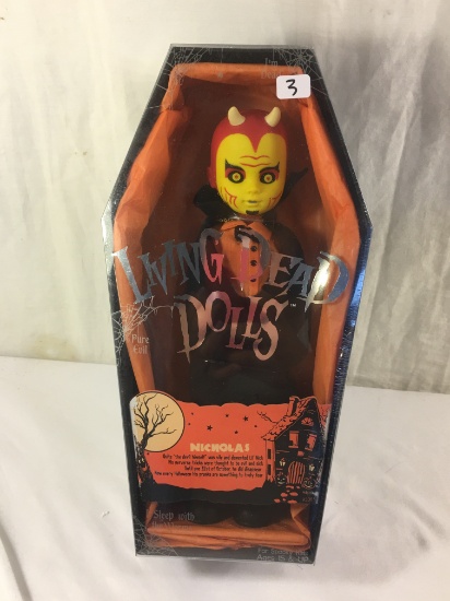 New Sealed Mezco Toyz Living Dead Dolls Nicholas Doll Box Size: 12"Tall Box