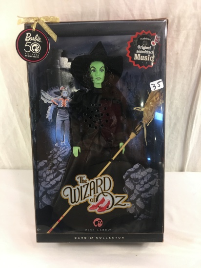 NIB Collector Barbie Pink Label The Wizard Of Oz Doll 13"Tall Box