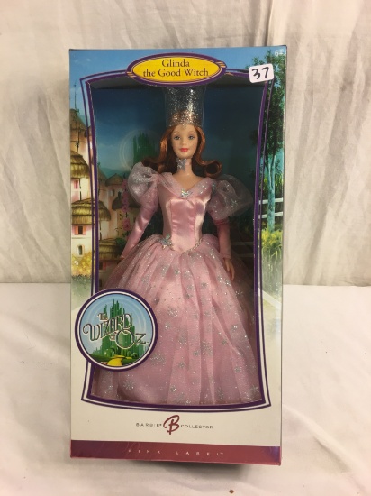 NIB Collector Barbie Pink Label The Wizard Of Oz Glinda The Good Witch Doll 13"tall Box