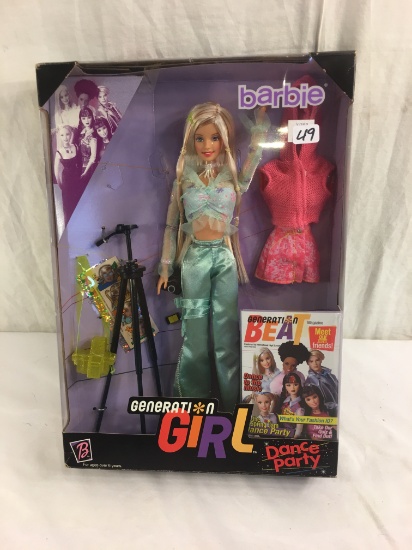 Collector Barbie Mattel Generation Girl Dance party Barbie Doll 13"tall Box