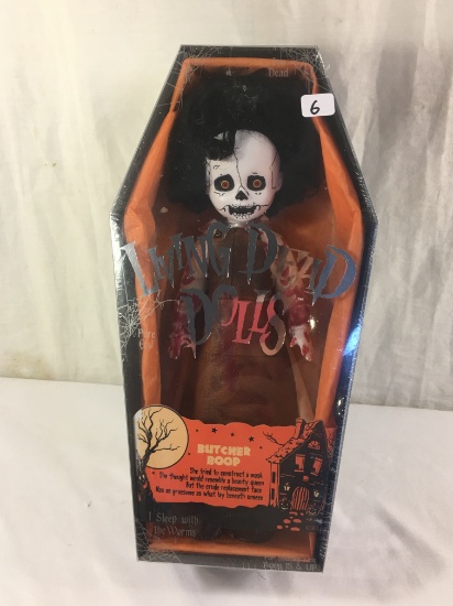 New Sealed Mezco Toyz Living Dead Dolls Butcher Boop Doll Box Size: 12'tall Box