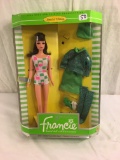 Collector Barbie Mattel 1966 fashion Rep. Ltd. Francie Barbie Modern Cousin Doll 13'Tal Box