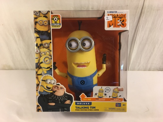NIB Collector Despicable Me 3 Illumination Entertainment  Deluxe Talking Tim Moving eyes & arms 10.5