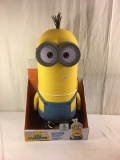 Collector NWT Minions Illumination Entertainment Kevin Plastic Action Figure 21'Tall