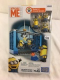 NIB Colletcor Illumination Ent. Despiable Me Minion Mega Bloks Factory Fiasco 76Pcs  9.5