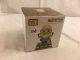 NIB Collector Loz Diamond Block iBlock Fun Despicable Me Minion #9608 520 pcs Box: 4