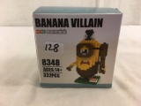 NIB Collector Hsanhe Despicable Me Banana Villain Mini Series #8348 332pcs Box:3.5