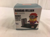 NIB Collector Hsanhe Despicable Me Banana Villain Mini Series #8362 386pcs Box:3.5