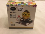 NIB Collector Gem Brick Despicable Me Minion Mini Blocks #G-807-3 380pcs Box: 3.5