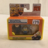 NIB Collector Despicable Me 3 Dru's Hideout Micro Minions Figures Playset Box: 4
