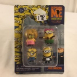 NIP Collector Despicable Me Minion Mayhem Univeral Studios Mini Minions Figure 5.5