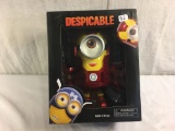 NIB Collector Universal Studios Despicable Minion  Captain America Superhero Action Figure 9.5