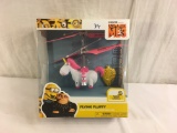 NIB Collector Illumination Presents Despicable Me 3 Flying Fluffy Hand Controlled Unicorn Flier 75