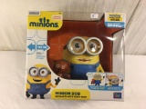 NIB Collector Illumination Entertainment Movie Exclusive Minion Bob Interacts W/Teddy Bear 9x10