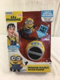 NIB Collector Illumination Ent. Despicable Me Minions Minion Mania Voicer Warper Box Size:11