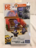 NIB Collector Illumination Ent. Despicable Me Minion Mega Bloks Fortress Break-In 70 Pcs 9.5