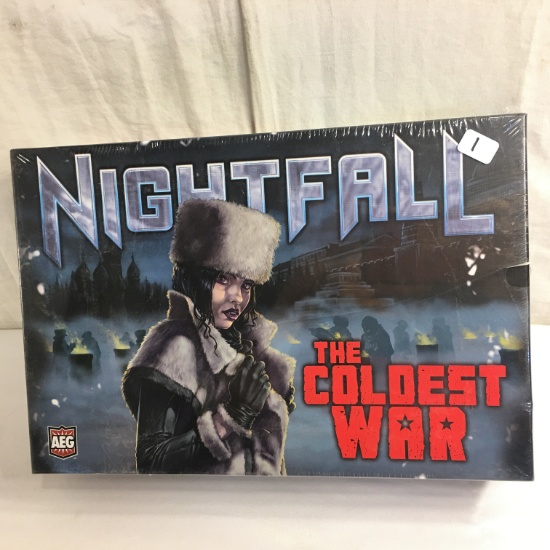 NIB Sealed Collector AEG Nightfall The Coldest War Deck Building Game Box: 8"x11.5"