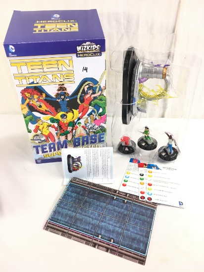 Collector Wizkids Heroclix DC Comics Teen Titans Team Base Super Booster Figure Box: 9"x5.5"