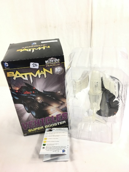 Collector Wizkids Heroclix DC Comics Batman Invisible Jet Vehicles Super Booster Figure Box: 9"x5.5"