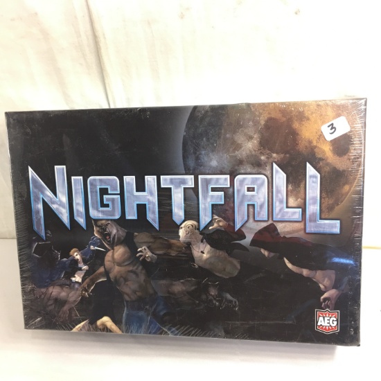 NIB Sealed Collector AEG Nightfall Deck Building Game Box: 8"x11.5"