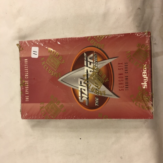 Collector Skybox Fleet Sealed Star Trek Official Trading Cards Season 6 The Episode Collection