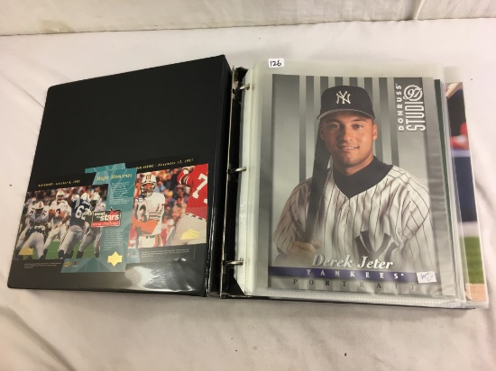 Collector MLB Don Russ Studio 97 & Pinnacle Zenith Portraits Picture Cards 45pcs