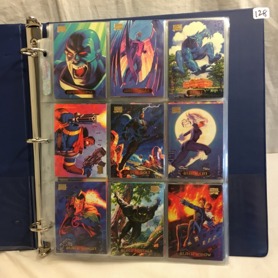 Collector Marvel Masterpieces Trading Cards 15 sheets