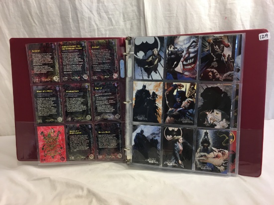 Collector Skybox Batman Master Series Trading Cards 10 sheets