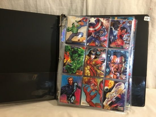 Collector Marvel vs. DC Trading Cards  10 sheets